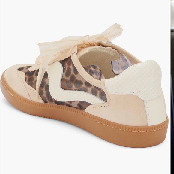 DOLCE VITA NOTICE MESH LT LEOPARD Sneaker Leopard Print Women's Shoe $139 NEW! - Picture 2 of 10